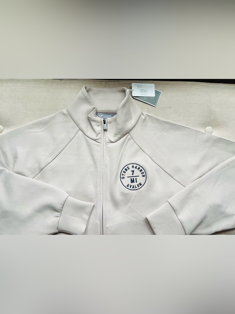 NWT! League Monterey Women's Full Zip. Stone Harbor/Avalon.